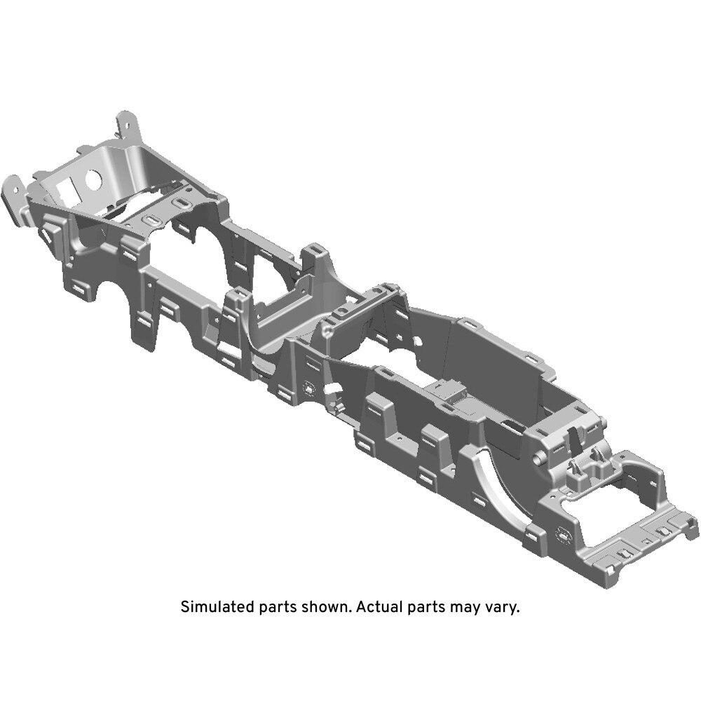GM Genuine Parts Black Front Floor Lower Console