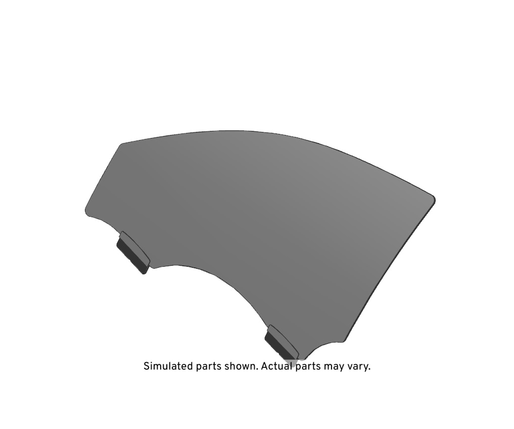 GM Genuine Parts Driver Side Door Glass