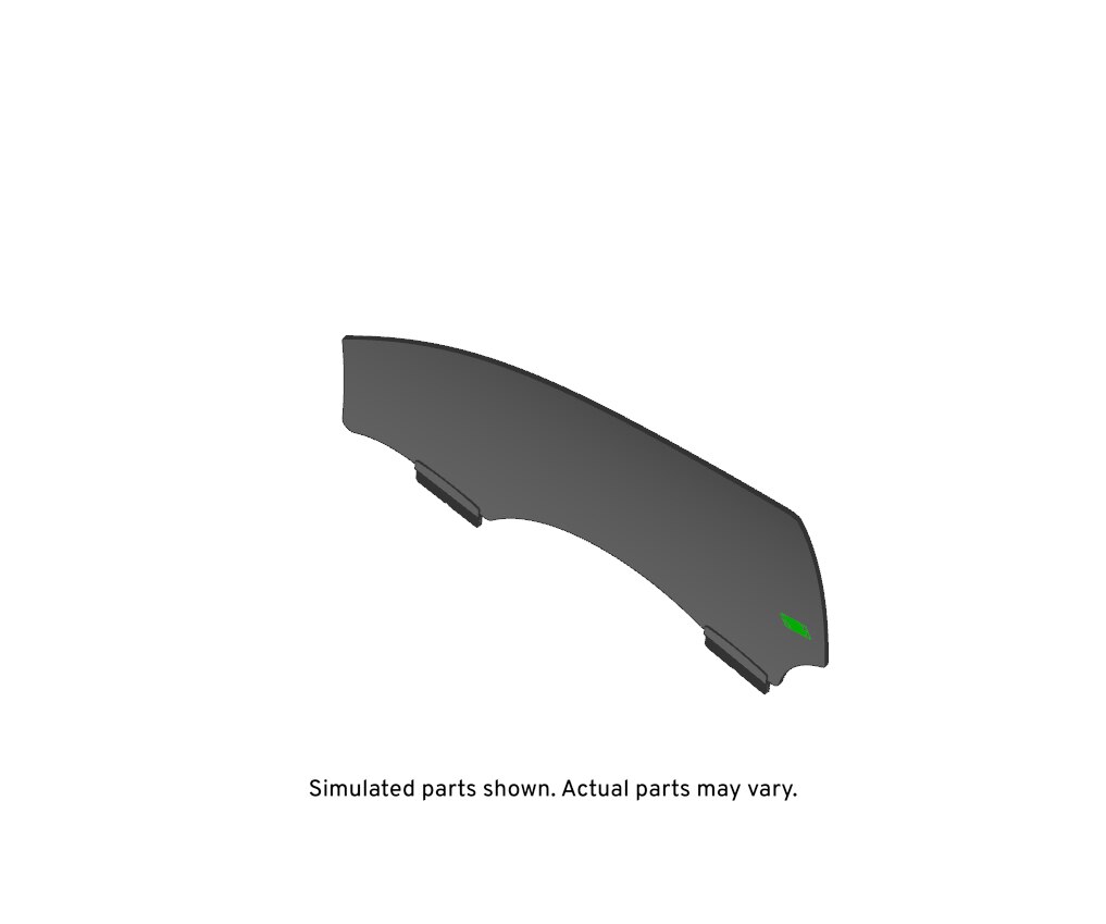 GM Genuine Parts Passenger Side Front Door Window