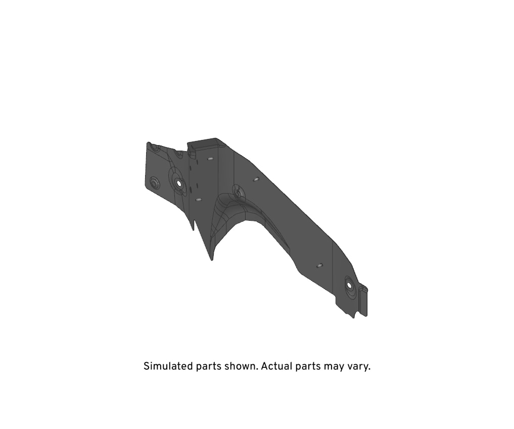 GM Genuine Parts Rear Passenger Side Underbody Side Rail Cover