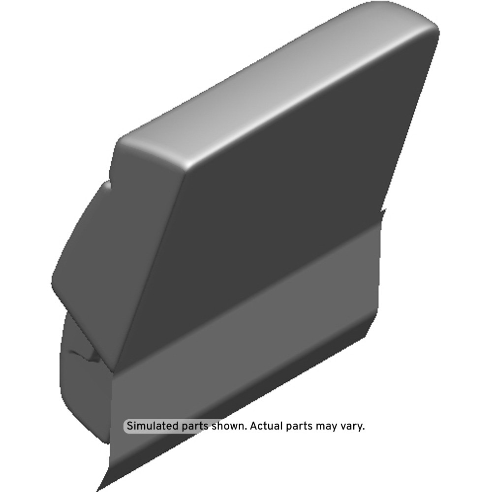 GM Genuine Parts Light Ash Gray Rear Passenger Side Seat Back Cover