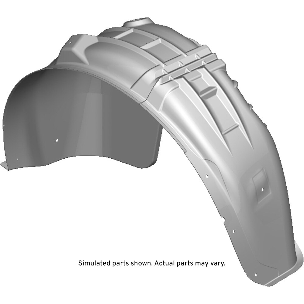 GM Genuine Parts Rear Driver Side Wheelhouse Liner