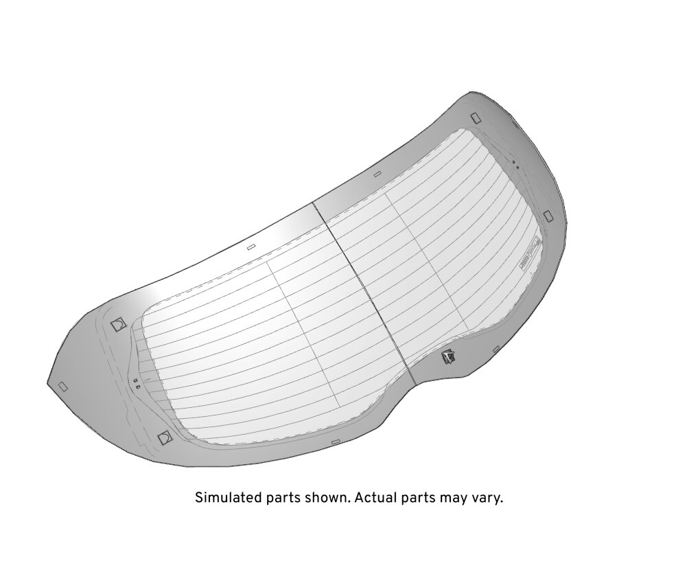 GM Genuine Parts Rear Window