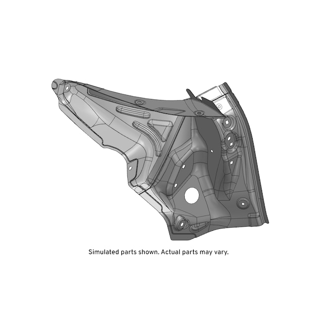 GM Genuine Parts Driver Side Tail Lamp Pocket