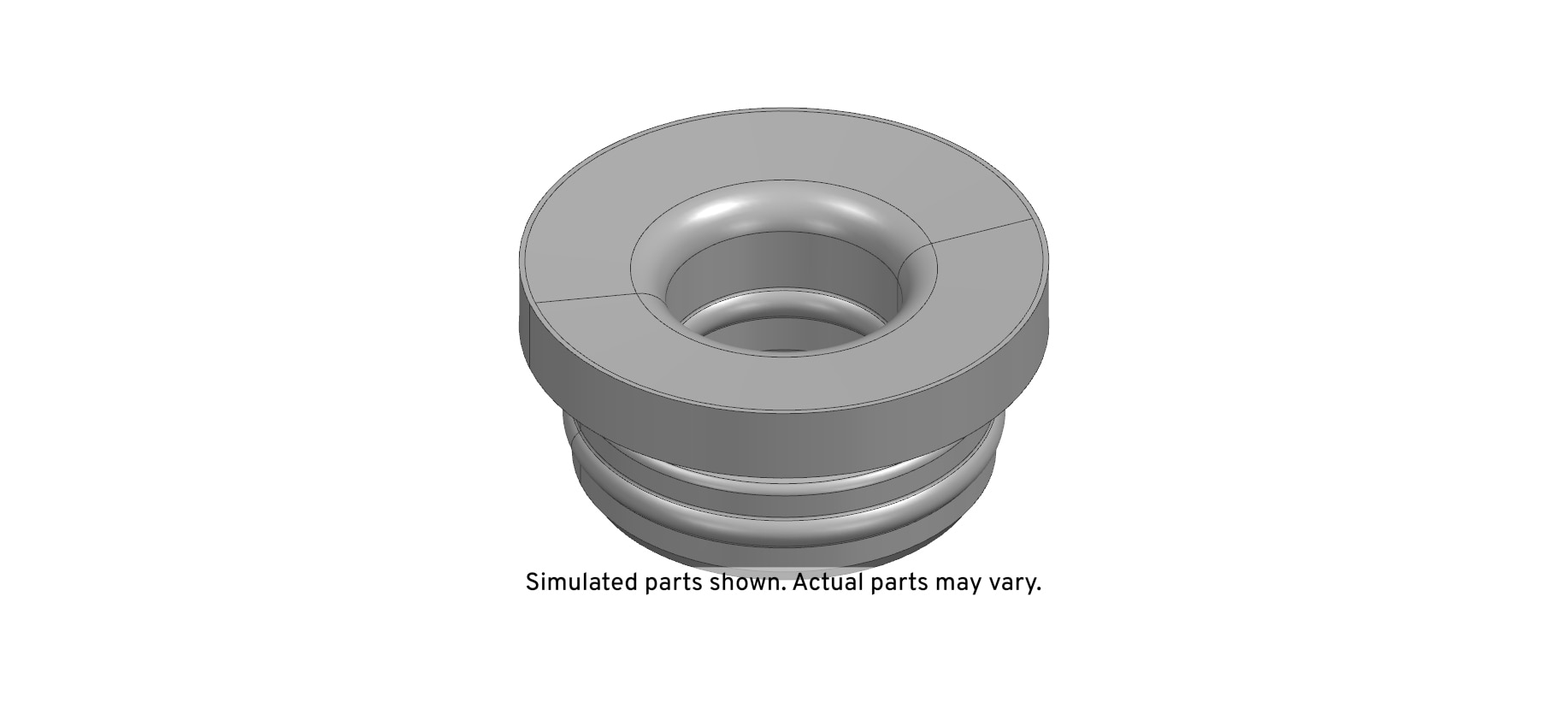 GM Genuine Parts Brake Master Cylinder Reservoir Seal