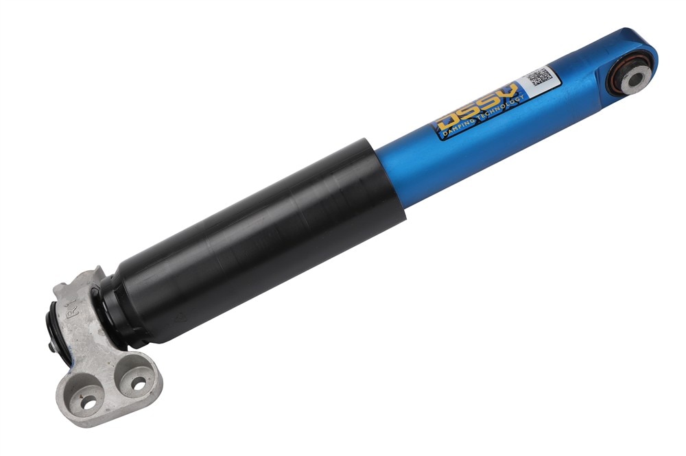 GM Genuine Parts Rear Passenger Side Shock Absorber with Upper Mount, Bumper, Boot, Cup, and Nut