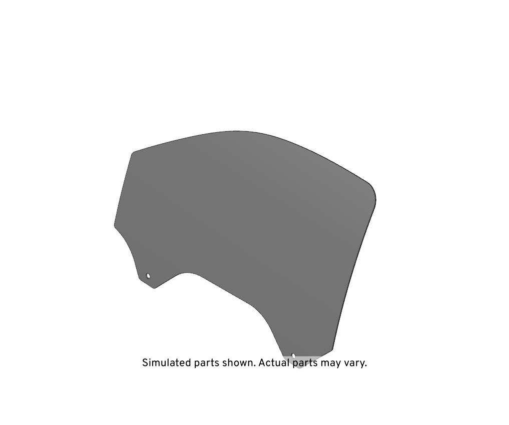 GM Genuine Parts Passenger Side Door Glass