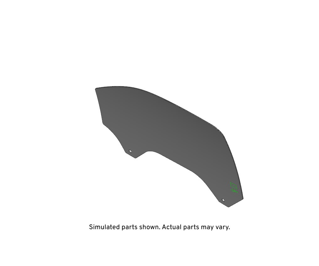 GM Genuine Parts Driver Side Door Glass