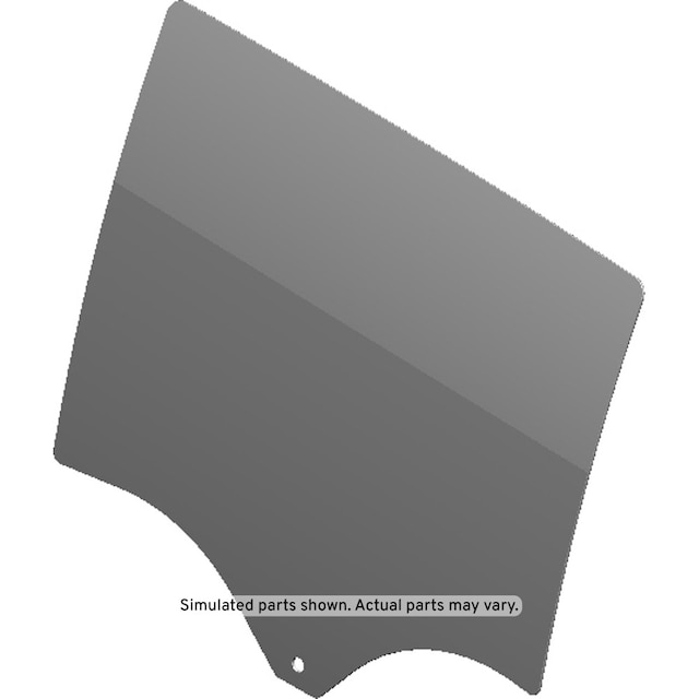 GM Genuine Parts Rear Driver Side Door Window