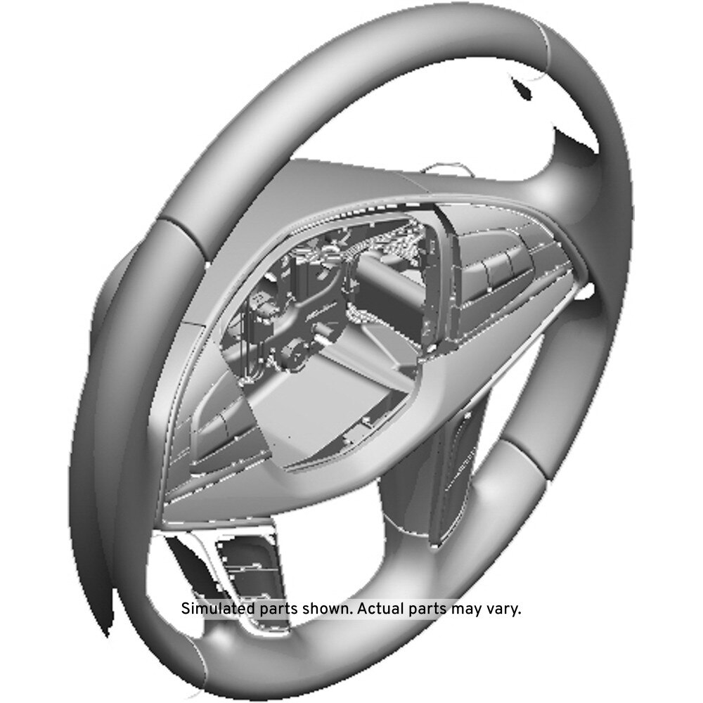 GM Genuine Parts Black Steering Wheel