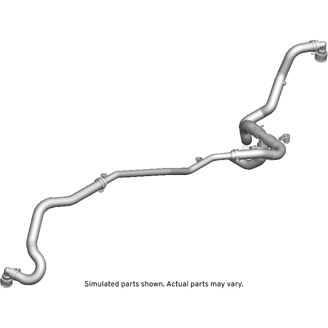 GM Genuine Parts Auxiliary Radiator Inlet Hose