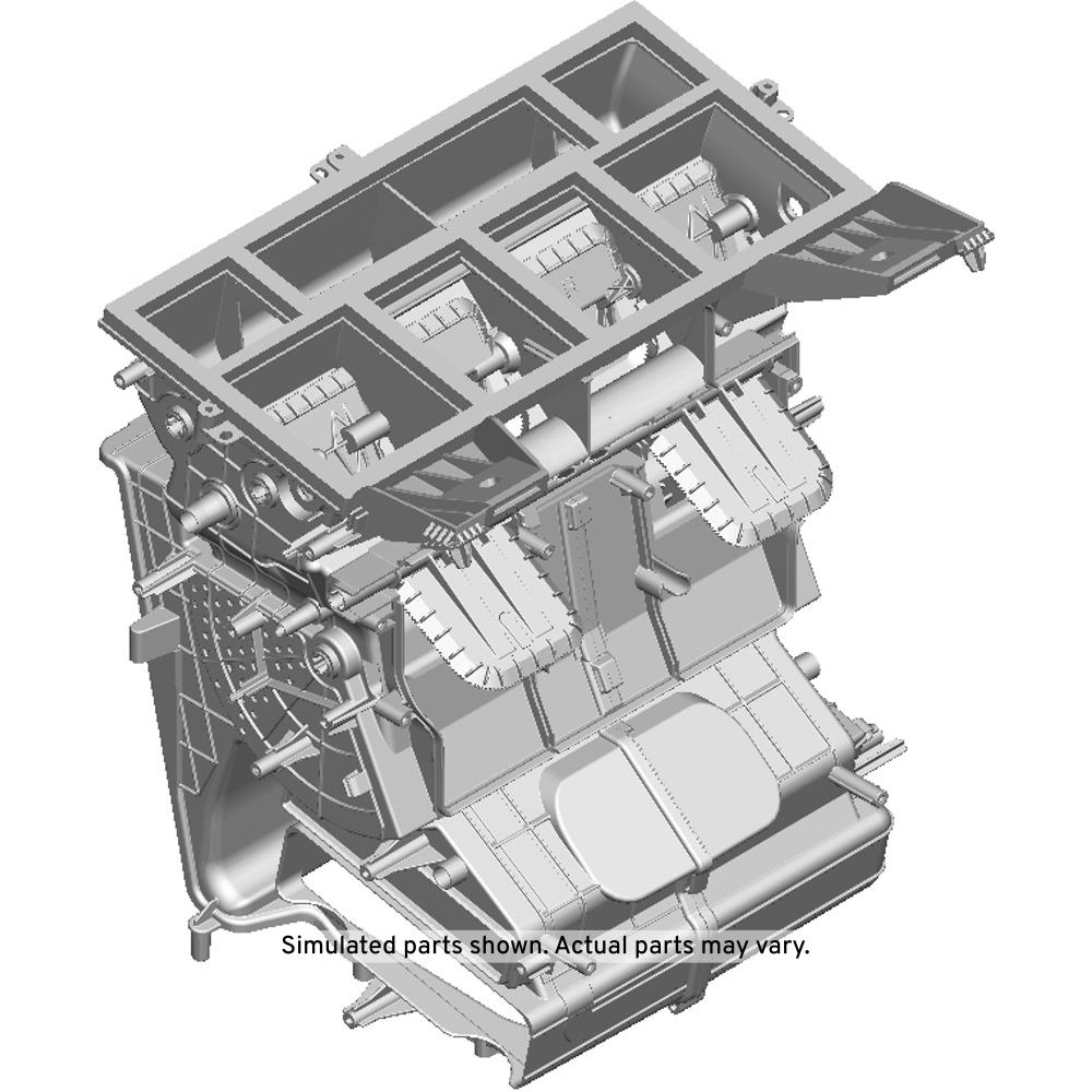 GM Genuine Parts Heater and Air Conditioning Evaporator Case