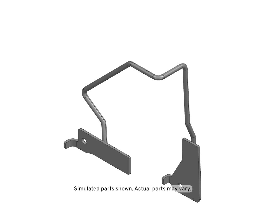 GM Genuine Parts Rear Passenger Side Seat Back Lower Support Wire