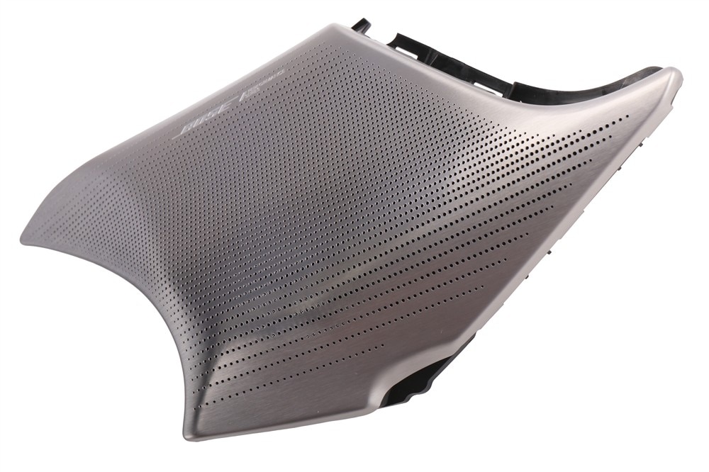 GM Genuine Parts Smokey Brush Front Passenger Side Door Upper Speaker Grille