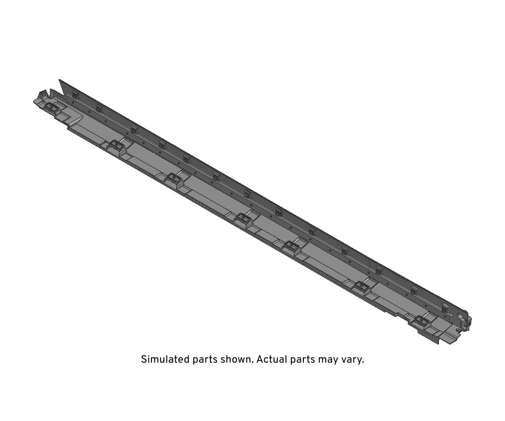 GM Genuine Parts Passenger Side Rocker Panel Molding