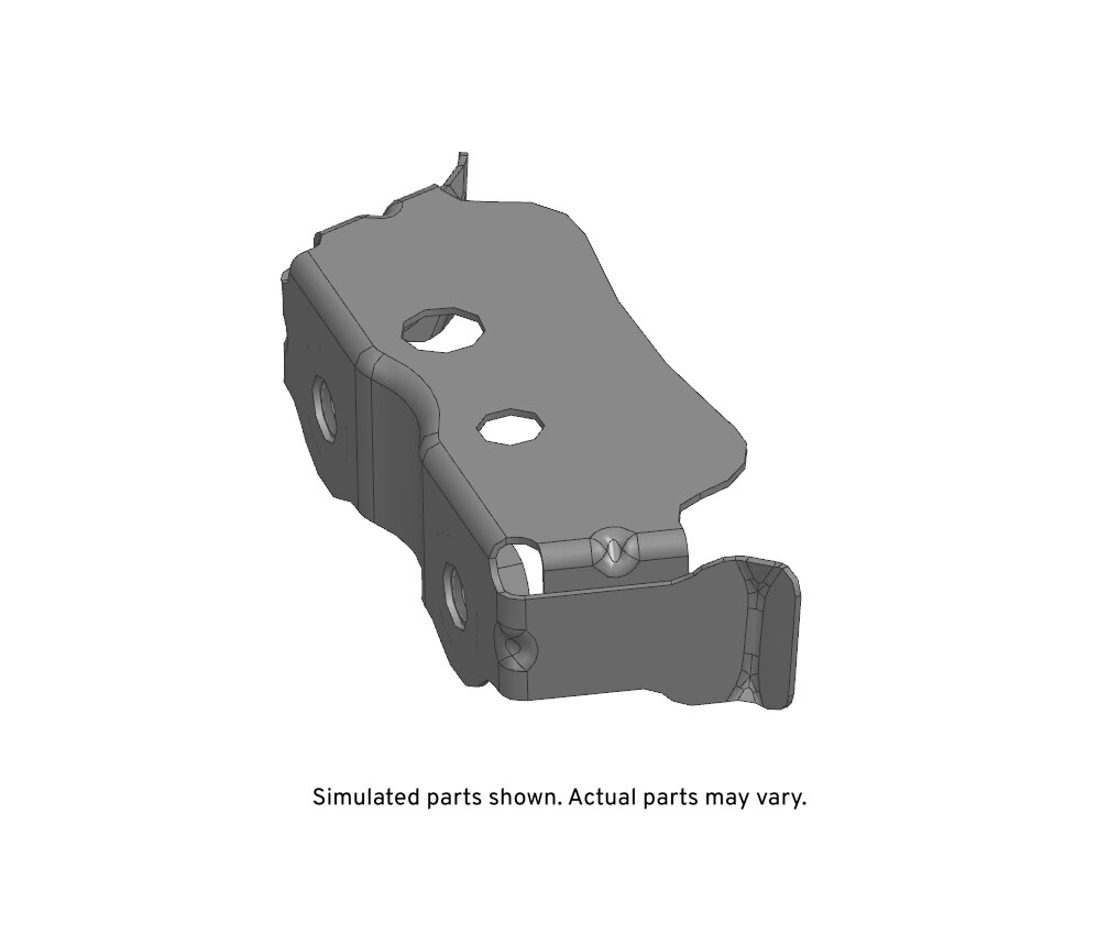 GM Genuine Parts Passenger Side Radiator Support Tie Bar Bracket
