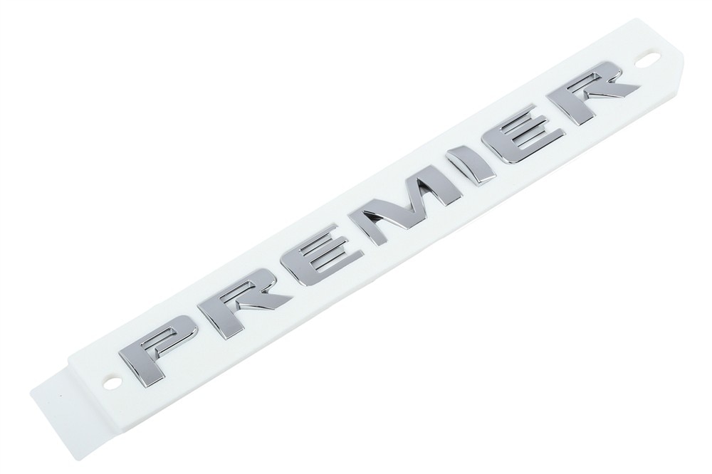 GM Genuine Parts Chrome Liftgate Trim Level Name Plate (PREMIER)