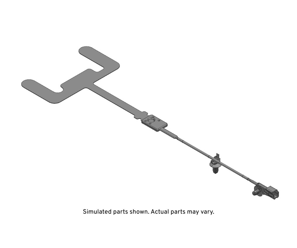 GM Genuine Parts Rear Center Seat Belt Occupant Presence Sensor