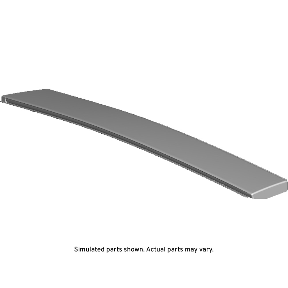 GM Genuine Parts Black Passenger Side Roof Panel Joint Front Finish Molding