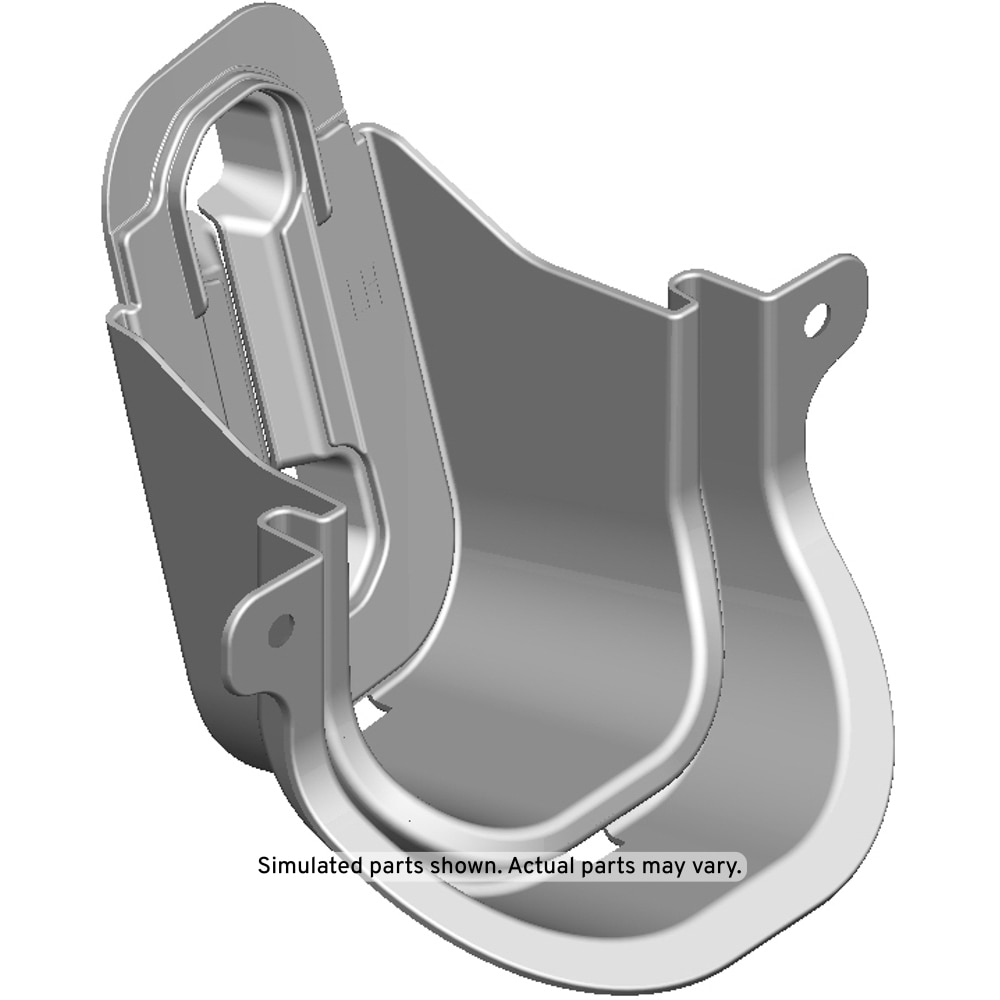 GM Genuine Parts Front Driver Side Bumper Cover Tow Eye Access Hole Cover