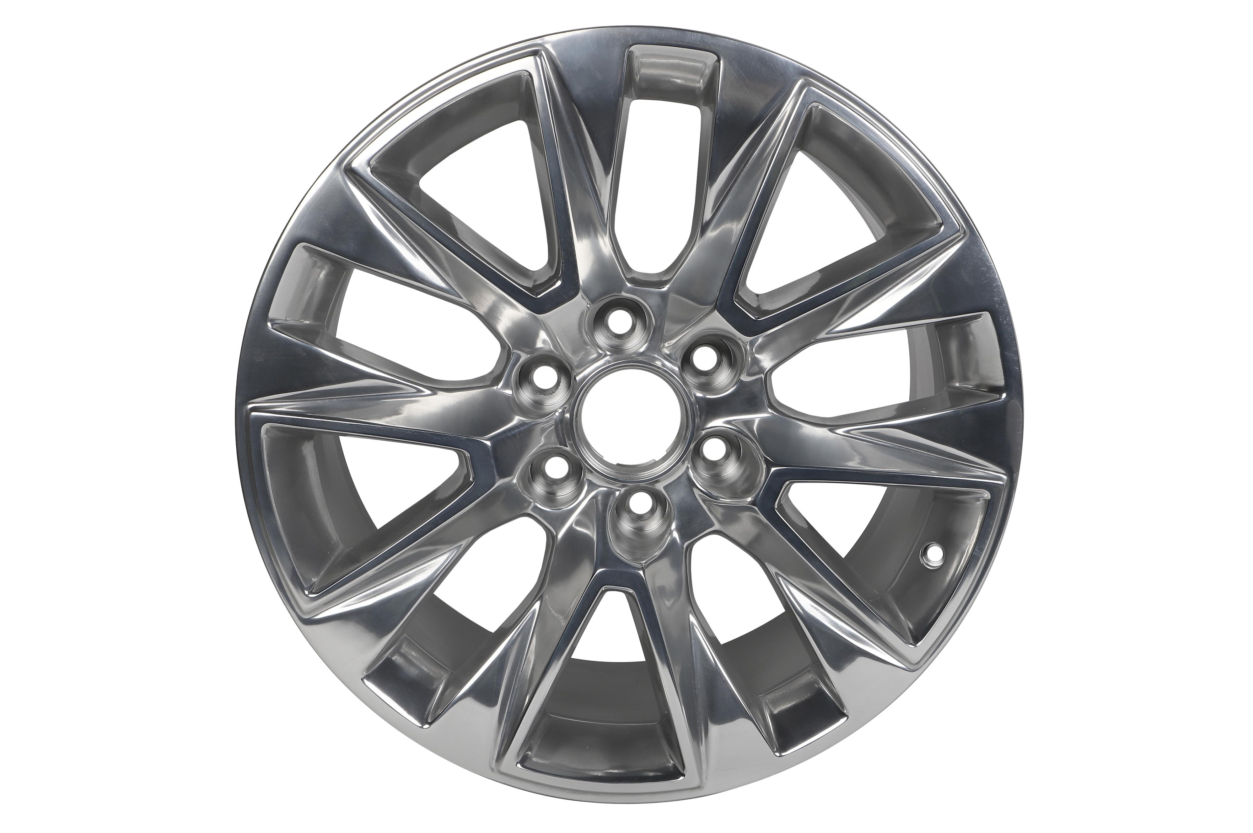 あや925 GM Genuine Parts Argent Metallic 20x9.0in Aluminum Front and