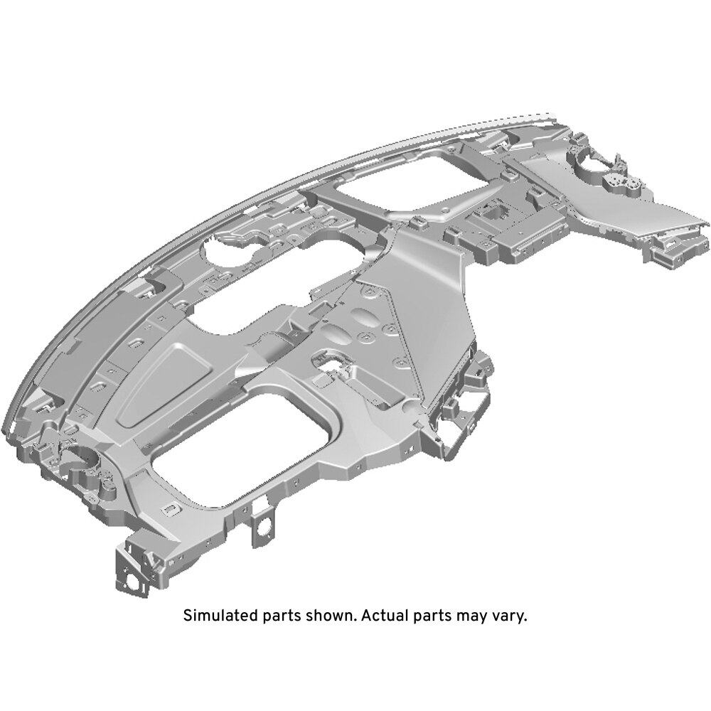 GM Genuine Parts Black Instrument Panel Carrier