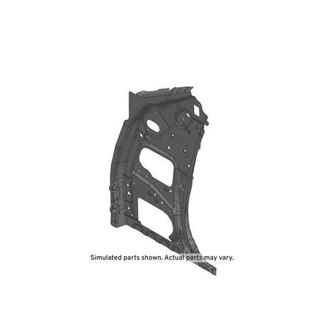 GM Genuine Parts Driver Side Body Hinge Pillar Inner Panel