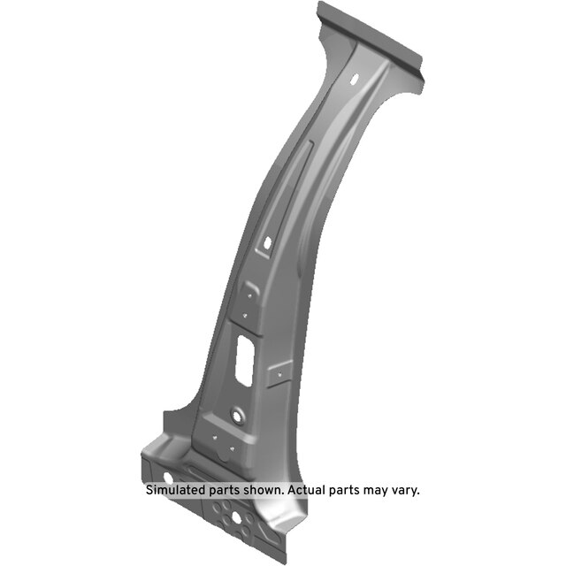 GM Genuine Parts Driver Side Center Pillar Outer Panel Reinforcement
