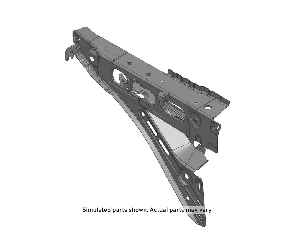 GM Genuine Parts Driver Side Front Compartment Upper Side Rail