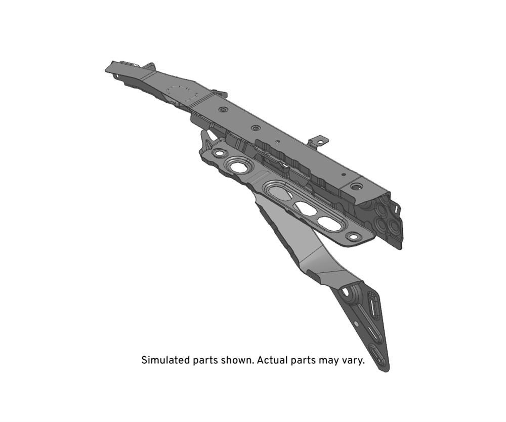 GM Genuine Parts Passenger Side Front Compartment Upper Side Rail
