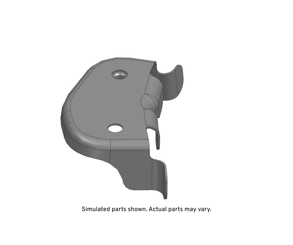 GM Genuine Parts Front Passenger Side Upper Tie Bar Extension