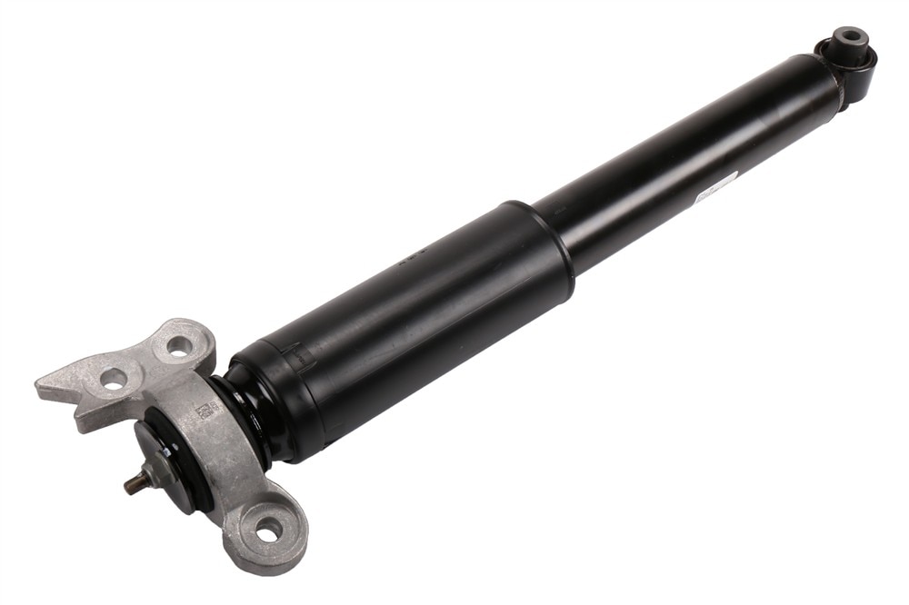 GM Genuine Parts Rear Shock Absorber with Upper Mount, Bumper, Boot, Cup, and Nut