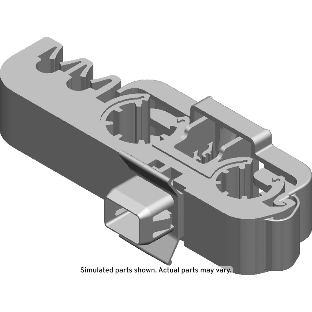 GM Genuine Parts Brake and Fuel Pipe Clip