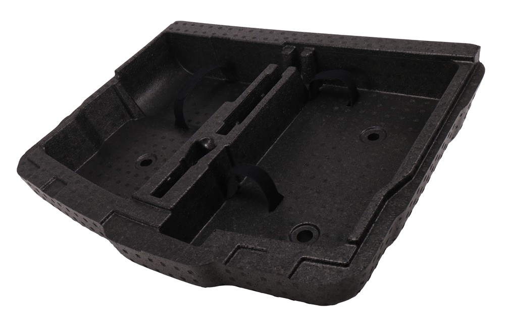 GM Genuine Parts Black Rear Compartment Floor Panel Trim Support