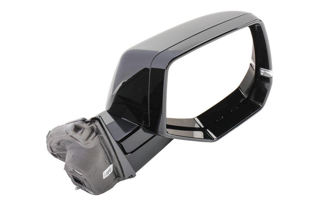 GM Genuine Parts Black Passenger Side Door Mirror