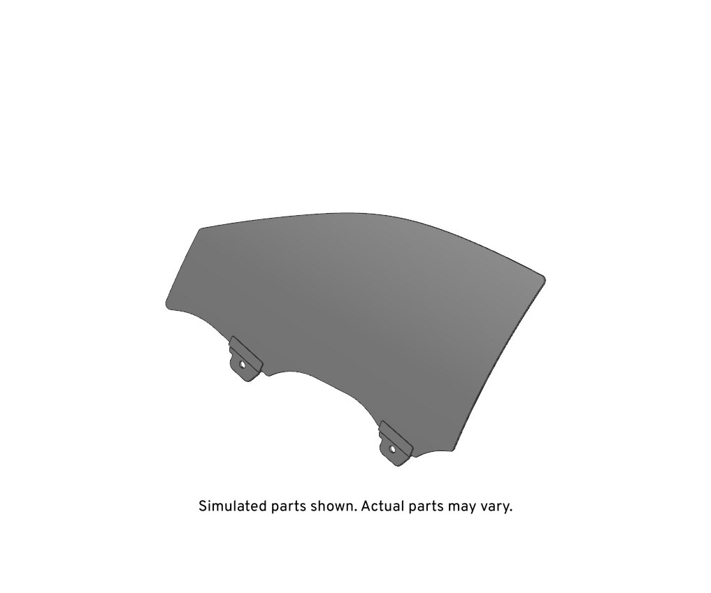 GM Genuine Parts Driver Side Door Glass