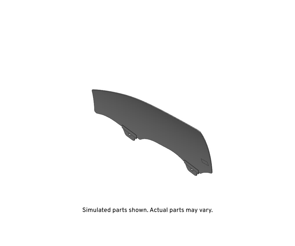 GM Genuine Parts Passenger Side Front Door Window