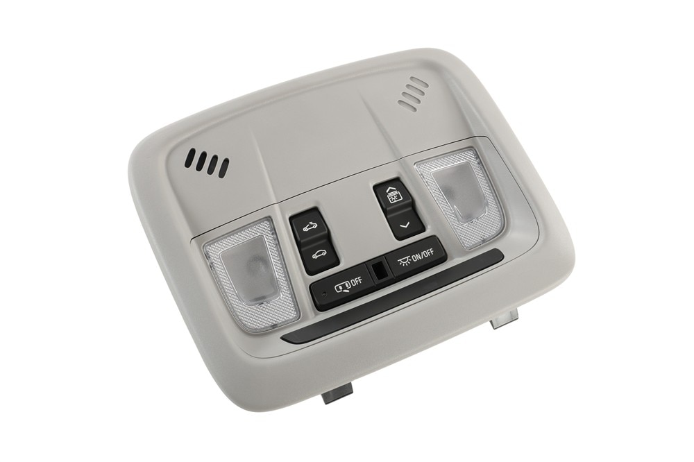 GM Genuine Parts Light Ash Grey Overhead Console