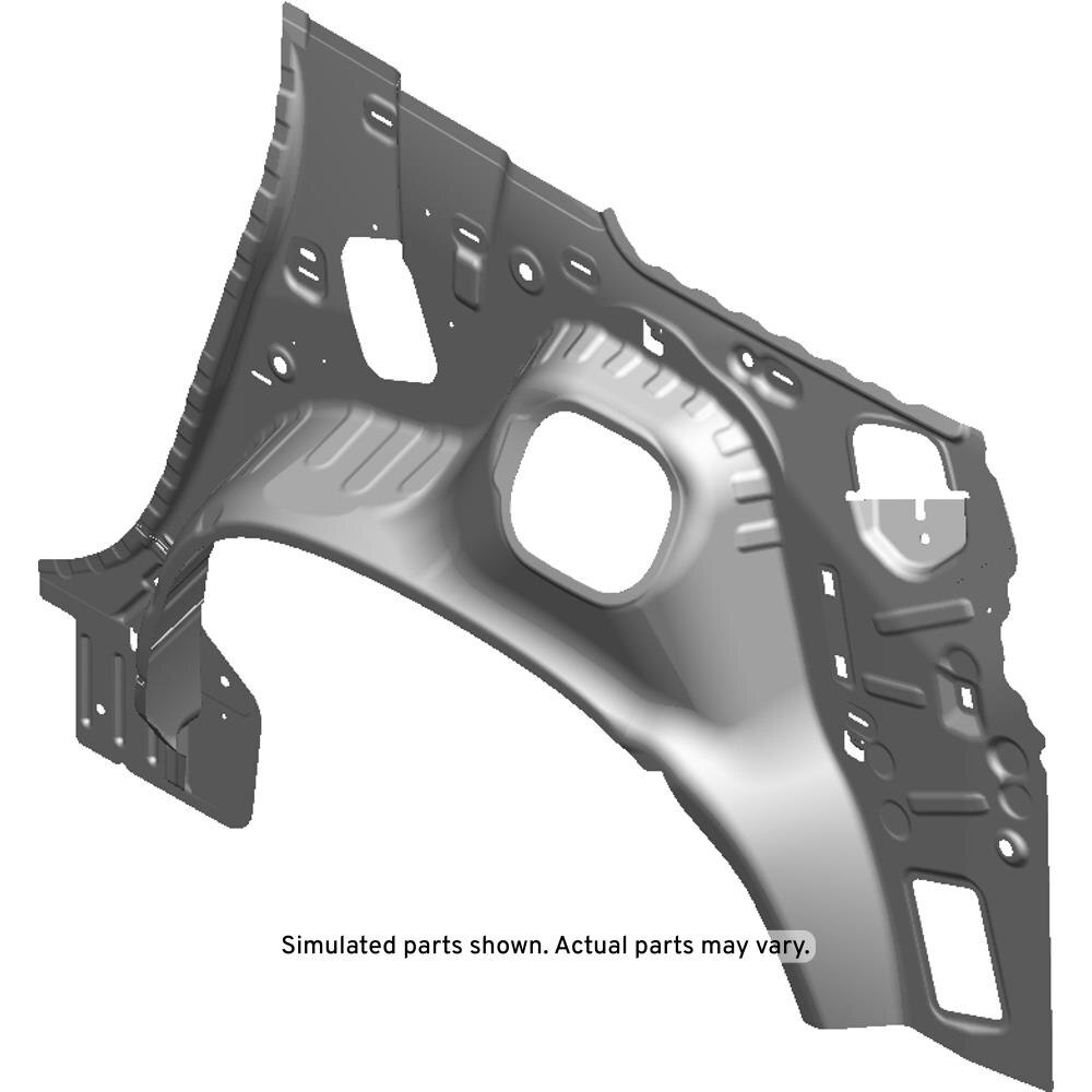 GM Genuine Parts Quarter Inner and Rear Driver Side Wheelhouse Panel