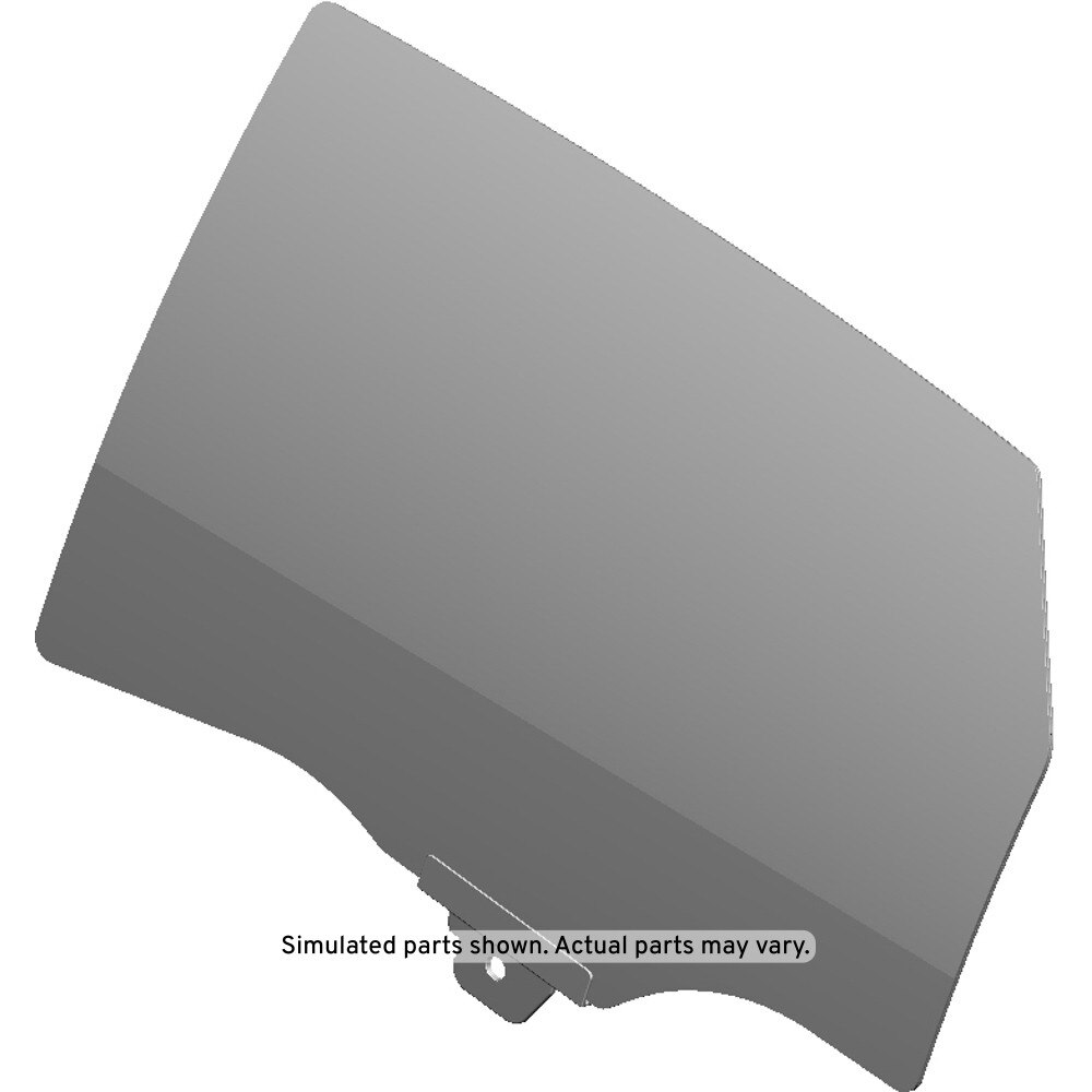 GM Genuine Parts Rear Driver Side Door Window