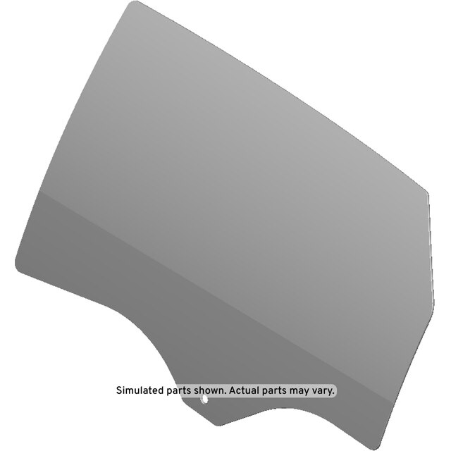 GM Genuine Parts Rear Driver Side Door Window