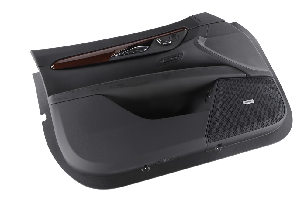 GM Genuine Parts Black Front Driver Side Door Trim Assembly