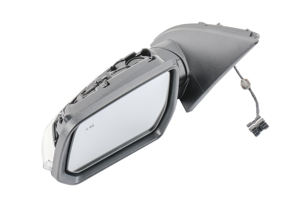 GM Genuine Parts Black Driver Side Door Mirror without Cover