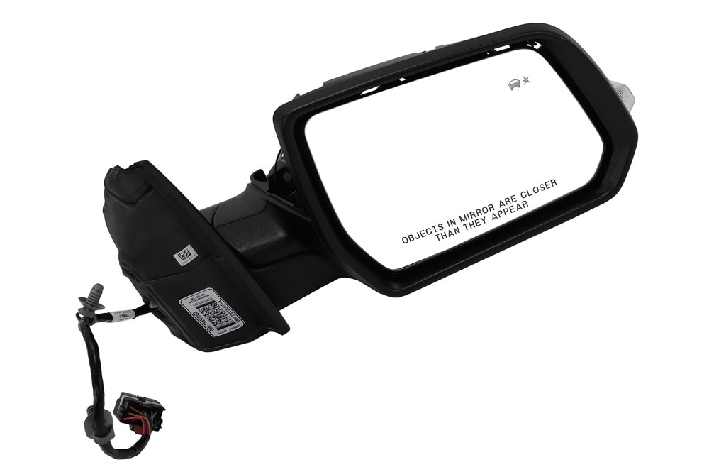 GM Genuine Parts Black Passenger Side Door Mirror without Cover