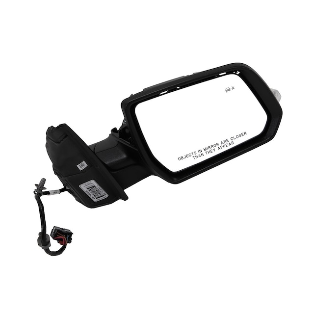 GM Genuine Parts Black Passenger Side Door Mirror without Cover