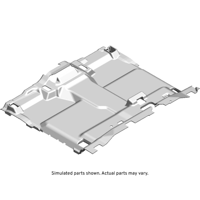 GM Genuine Parts Cocoa Rear Floor Panel Carpet