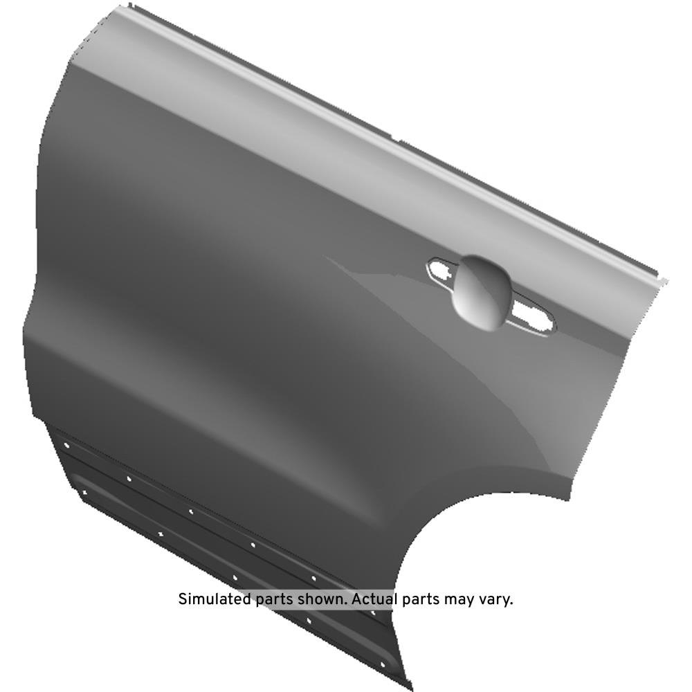 GM Genuine Parts Rear Driver Side Door Outer Panel
