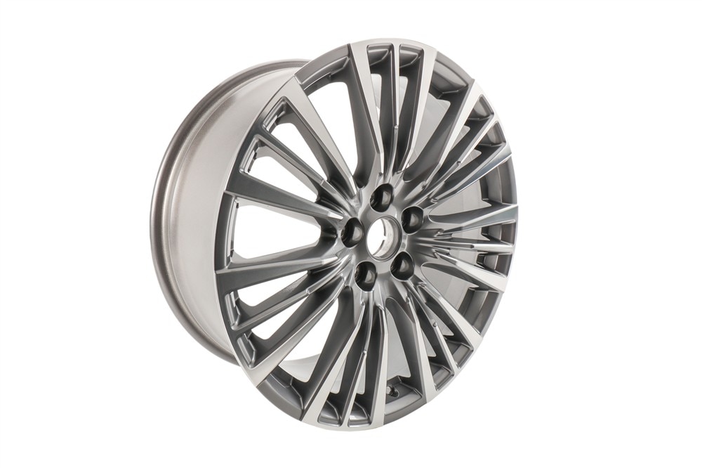 GM Genuine Parts Medium Android Full Gloss 21-Spoke Front and Rear Wheel
