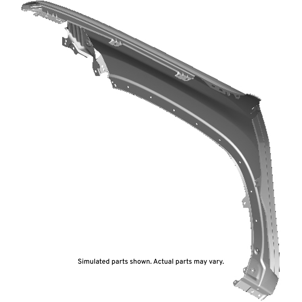 GM Genuine Parts Front Passenger Side Fender