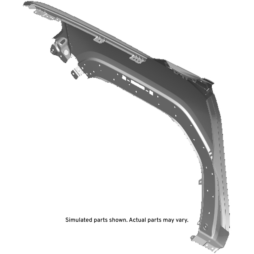 GM Genuine Parts Front Passenger Side Fender